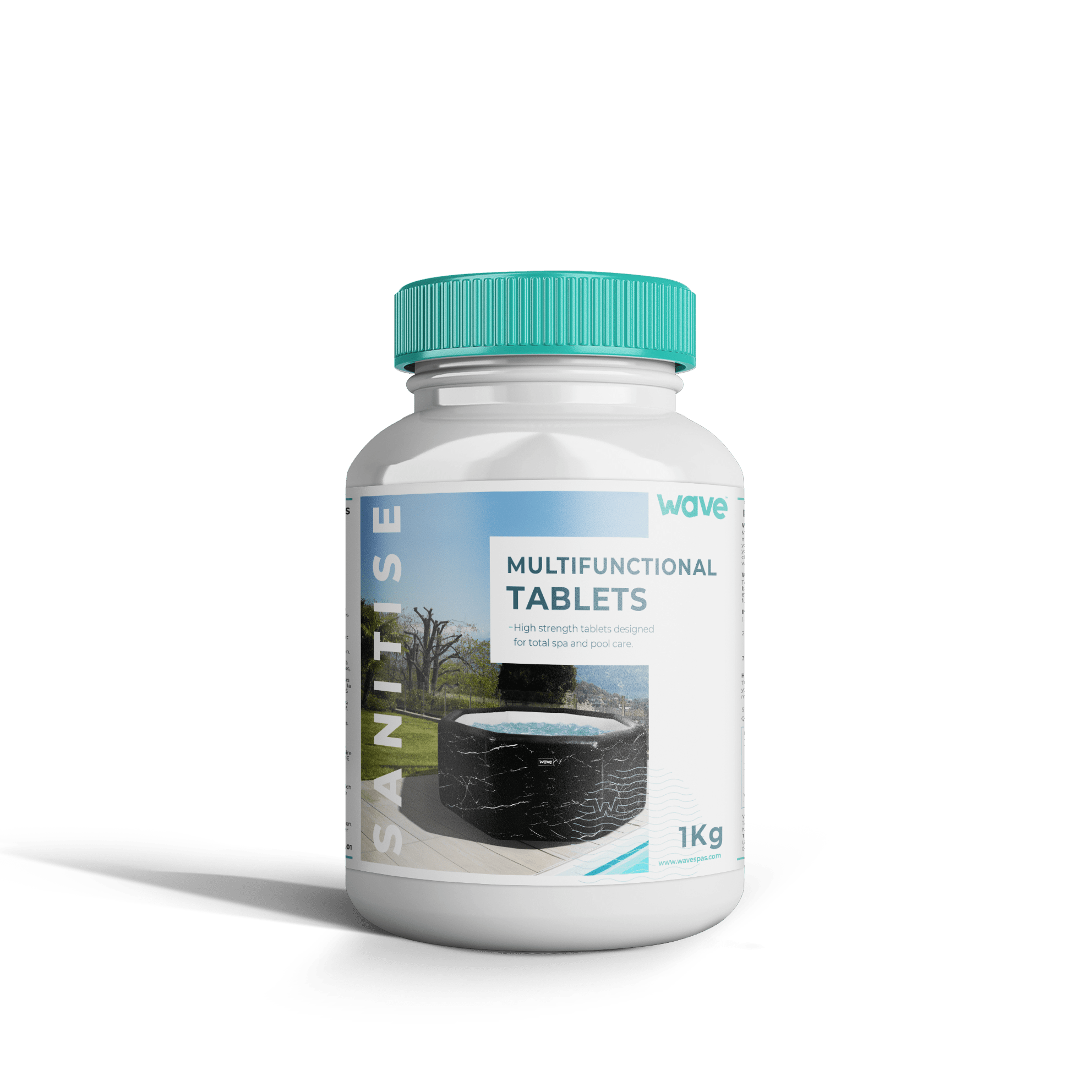Hot Tub Multifunctional Chlorine Tablets | 1KG - Wave Spas Europe