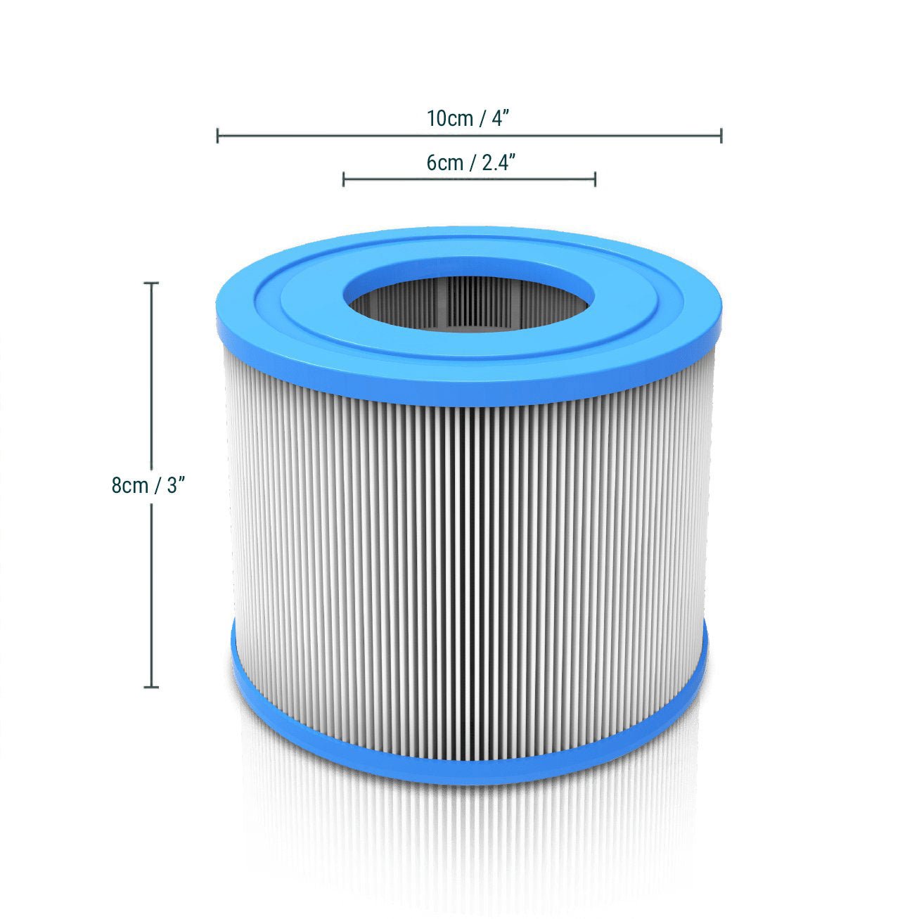 Replacement Filter | Cartridge/Non - Threaded | 2 Pack - Wave Spas Europe