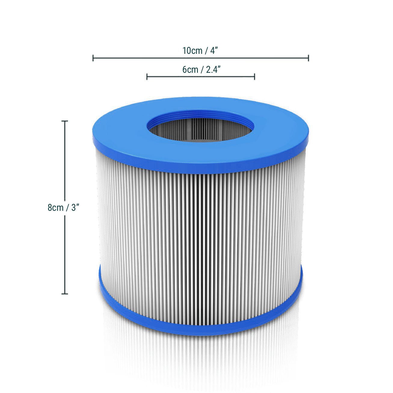 Replacement Filter | Screw - On/Threaded | 2 Pack - Wave Spas Europe