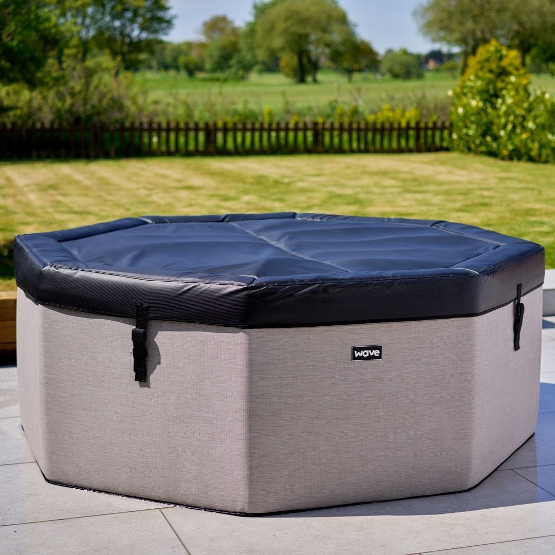 Como v2 | 6-Person Eco Foam Hot Tub | Integrated Heater | Graphite Grey - Wave Spas Europe