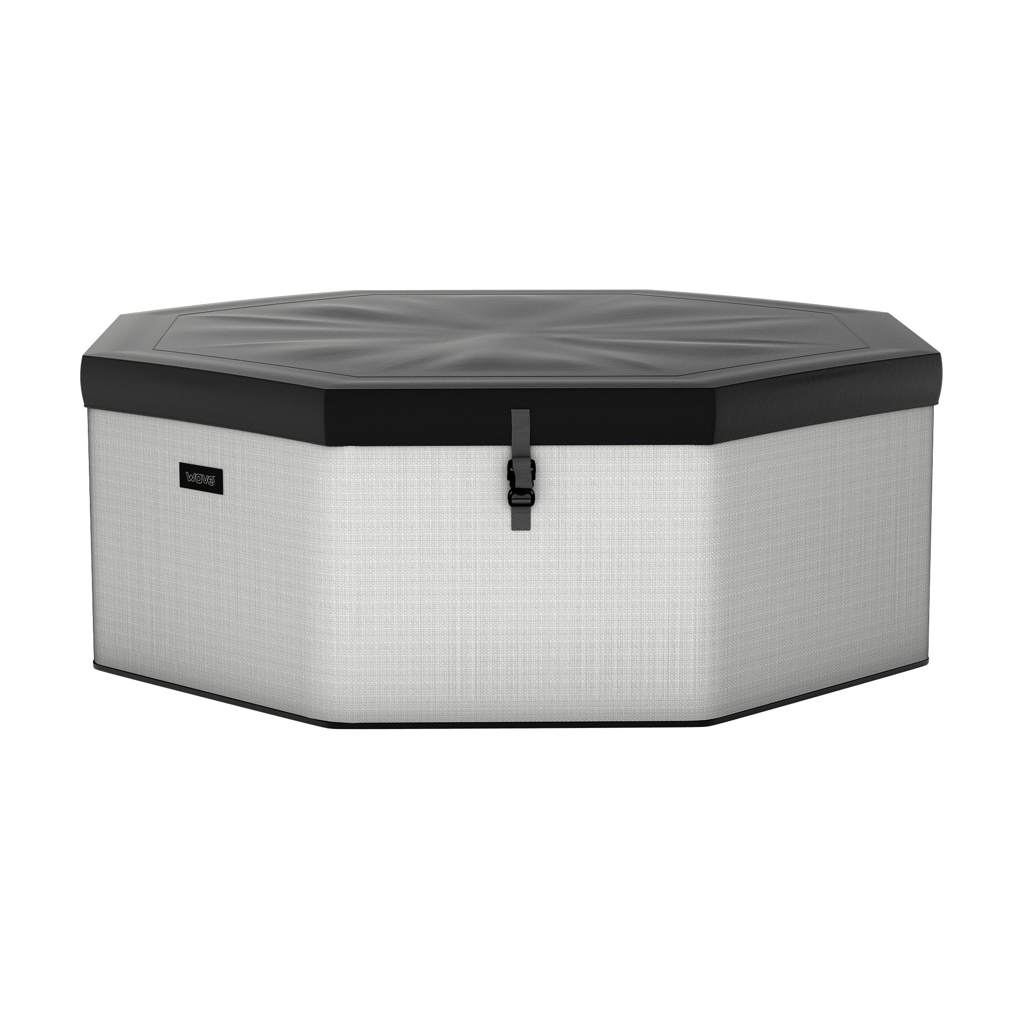 Como v2 | 6-Person Eco Foam Hot Tub | Integrated Heater | Graphite Grey - Wave Spas Europe