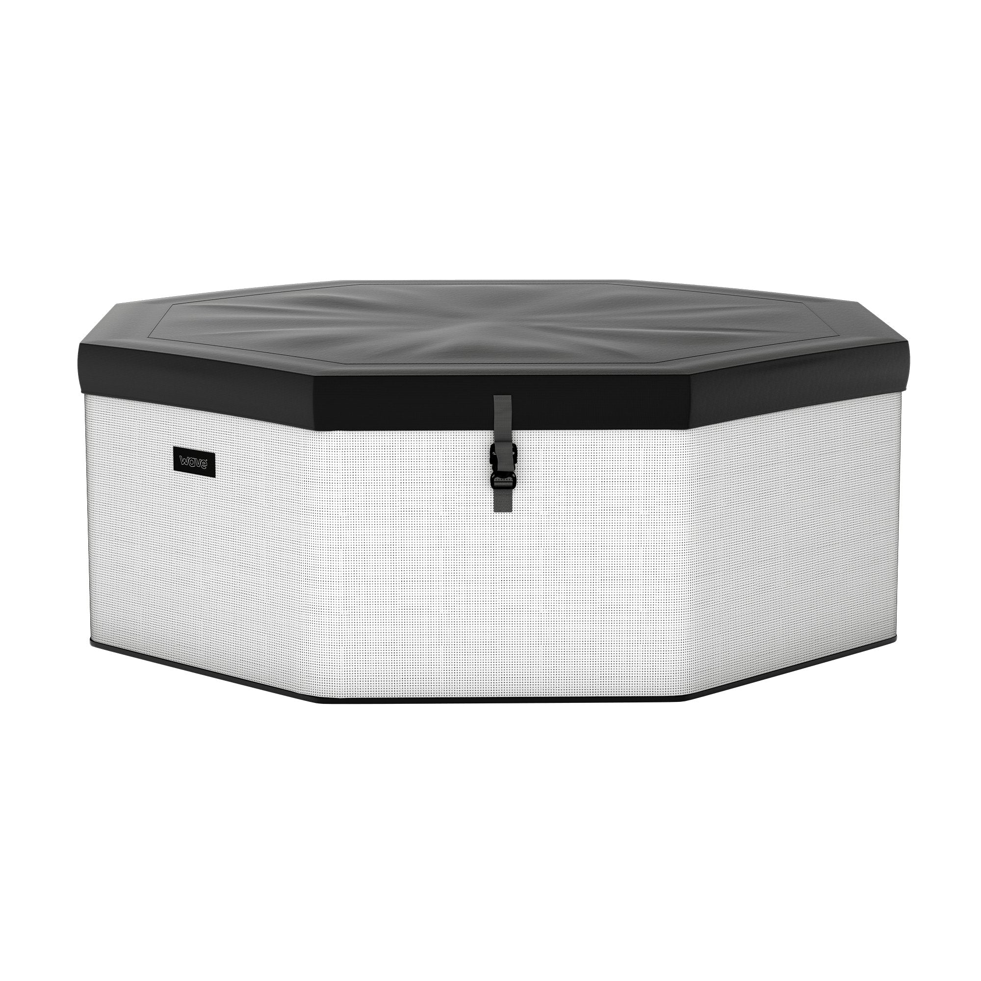 Como v2 | 6-Person Eco Foam Hot Tub | Integrated Heater | Pebble White - Wave Spas Europe