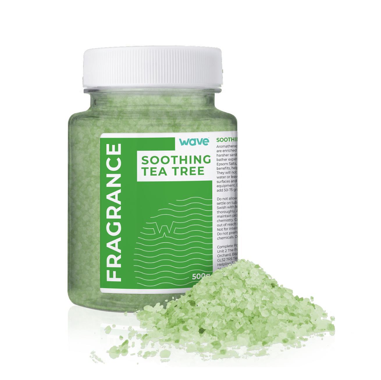 Hot Tub Aromatherapy Scent Crystals | Soothing Tea Tree | 500g - Wave Spas Europe
