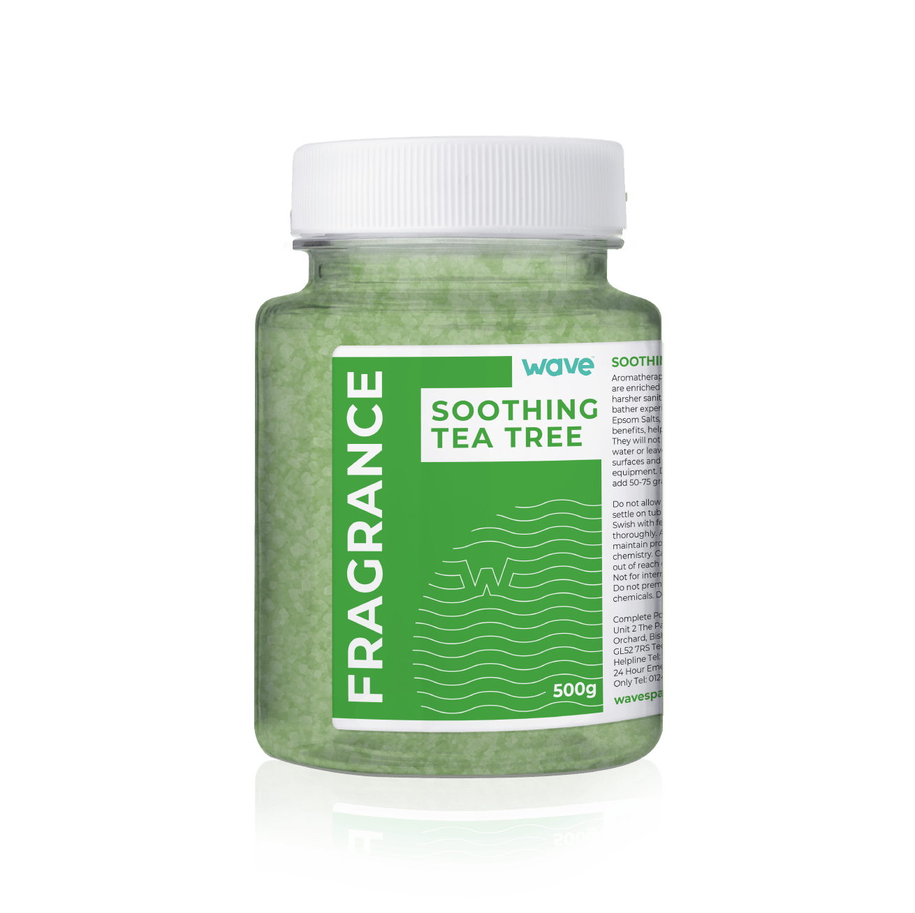 Hot Tub Aromatherapy Scent Crystals | Soothing Tea Tree | 500g - Wave Spas Europe