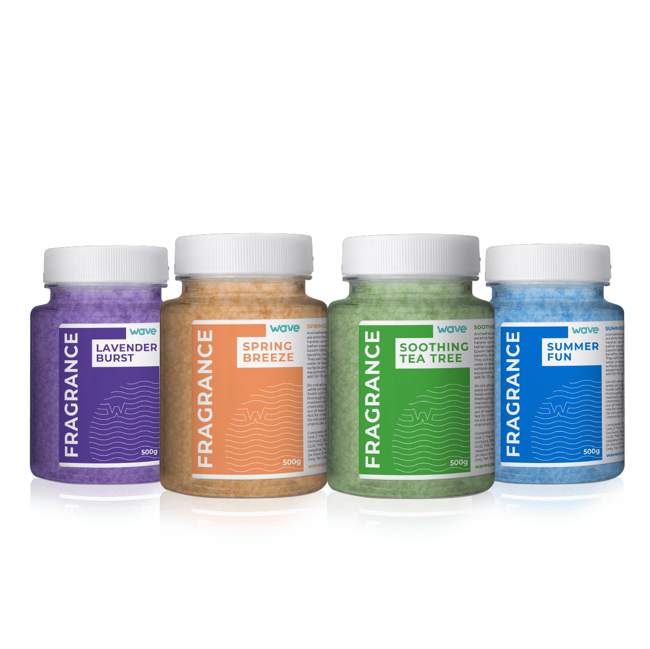 Hot Tub Aromatherapy Scent Crystals | Spring Breeze | 500g - Wave Spas Europe