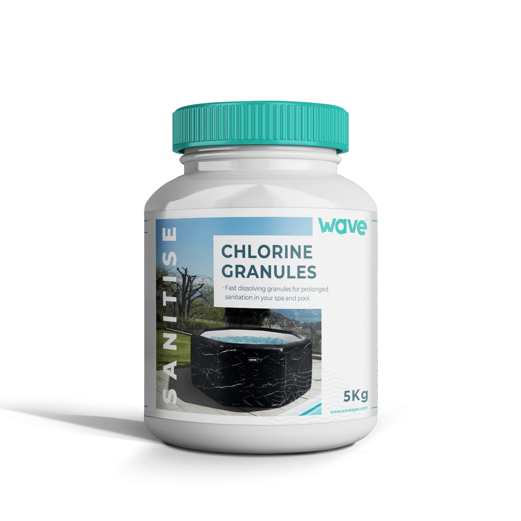 Hot Tub Chlorine Granules | 5 KG - Wave Spas Europe