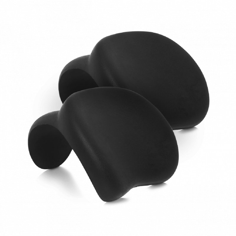 Inflatable Spa Luxury Head Rest | 2 Pack | Black - Wave Spas Europe