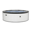 Tahoe v2 | 4/6-Person Eco Foam Hot Tub | Integrated Heater | Pebble White - Wave Spas Europe