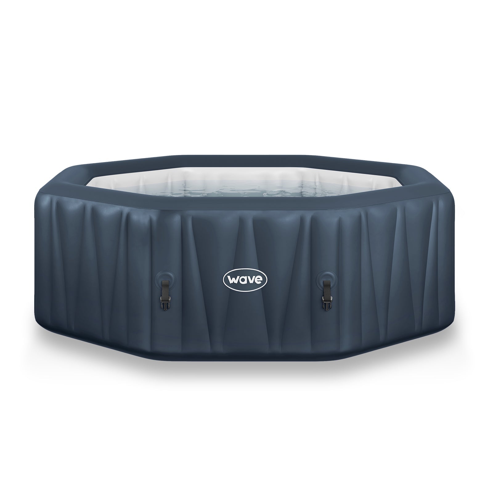 Aegean | 6 - Person Inflatable Hot Tub | Built - In Integrated Heater | Navy - Wave Spas Europe