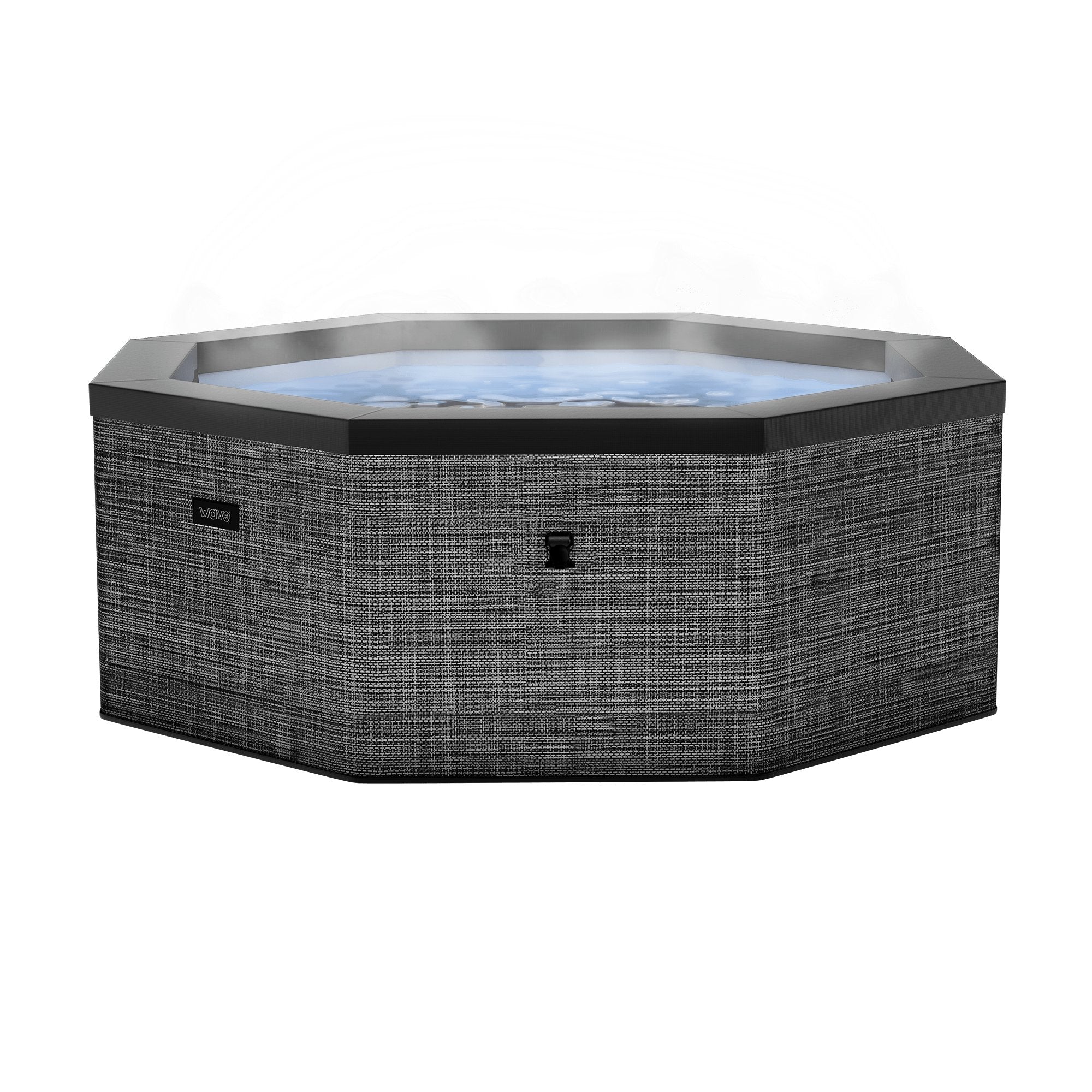 Como v2 | 6-Person Eco Foam Hot Tub | Integrated Heater | Flint Grey - Wave Spas Europe