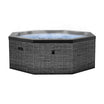 Como v2 | 6-Person Eco Foam Hot Tub | Integrated Heater | Flint Grey - Wave Spas Europe