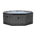 Como v2 | 6-Person Eco Foam Hot Tub | Integrated Heater | Flint Grey - Wave Spas Europe