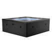 Garda v2 | 4/6-Person Eco Foam Spa | Integrated Heater | Charcoal Black - Wave Spas Europe