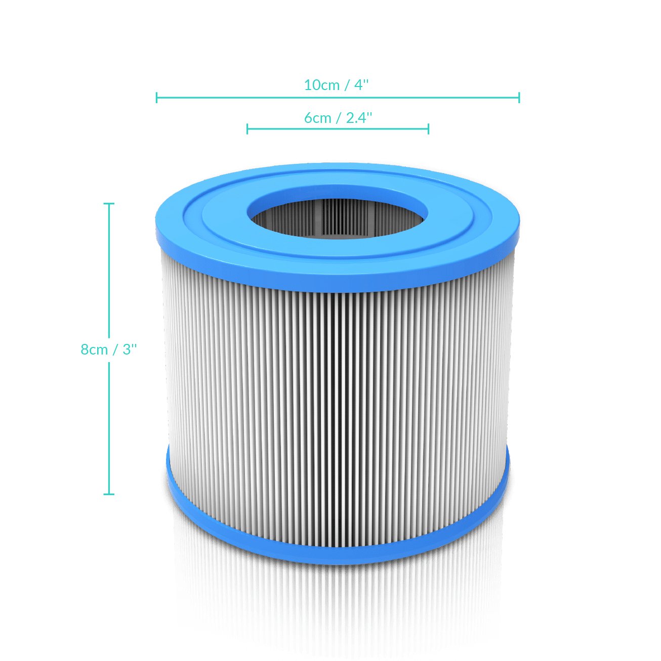 Hot Tub Replacement Filter Cartridge | 2020 Onwards | 4 Pack - Wave Spas Europe